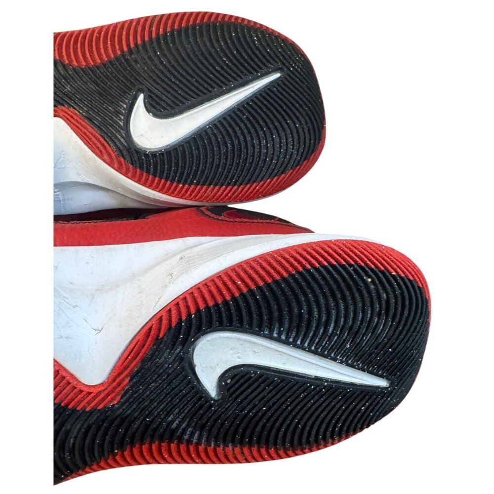 Size 13 Nike Fly By Mid 2 Mens Size 13 Black Red Basketball Shoes Sneakers .LOGO - Picture 10 of 16